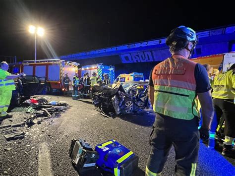 Terrible accidente en la M 40 kamikaze recorre 5 kilómetros en