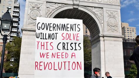 Why Extinction Rebellion Is Occupying An Nyc Park Grist