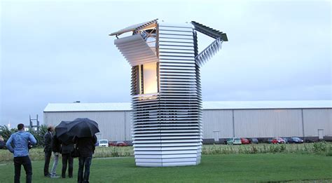 Daan Roosegaardes Smog Free Tower Opens In Rotterdam