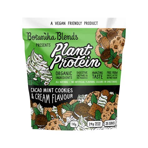 Botanika Blends Plant Protein Cacao Mint Cookies And Cream 1kg Eco