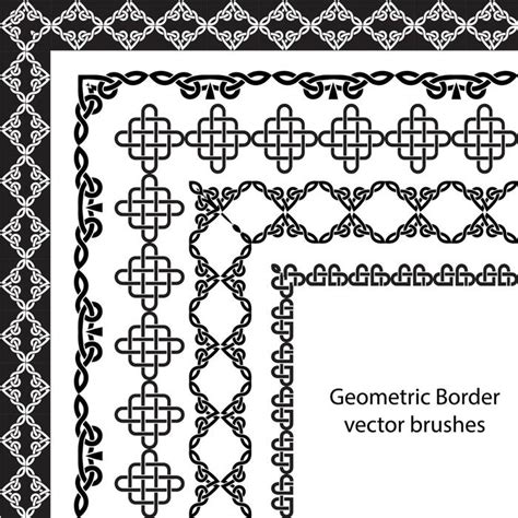 Geometrical Border Vector Art Icons And Graphics For Free Download