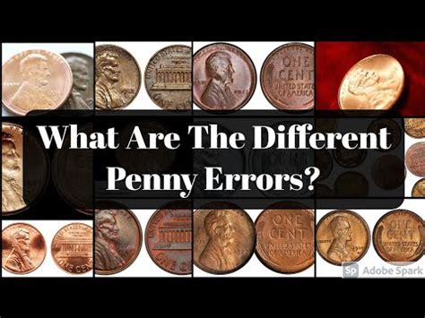 What Are The Different Penny Errors And How Much Are They Worth YouTube