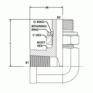 Brennan Industries 7242 NWO FG ORR Conversion Adapters