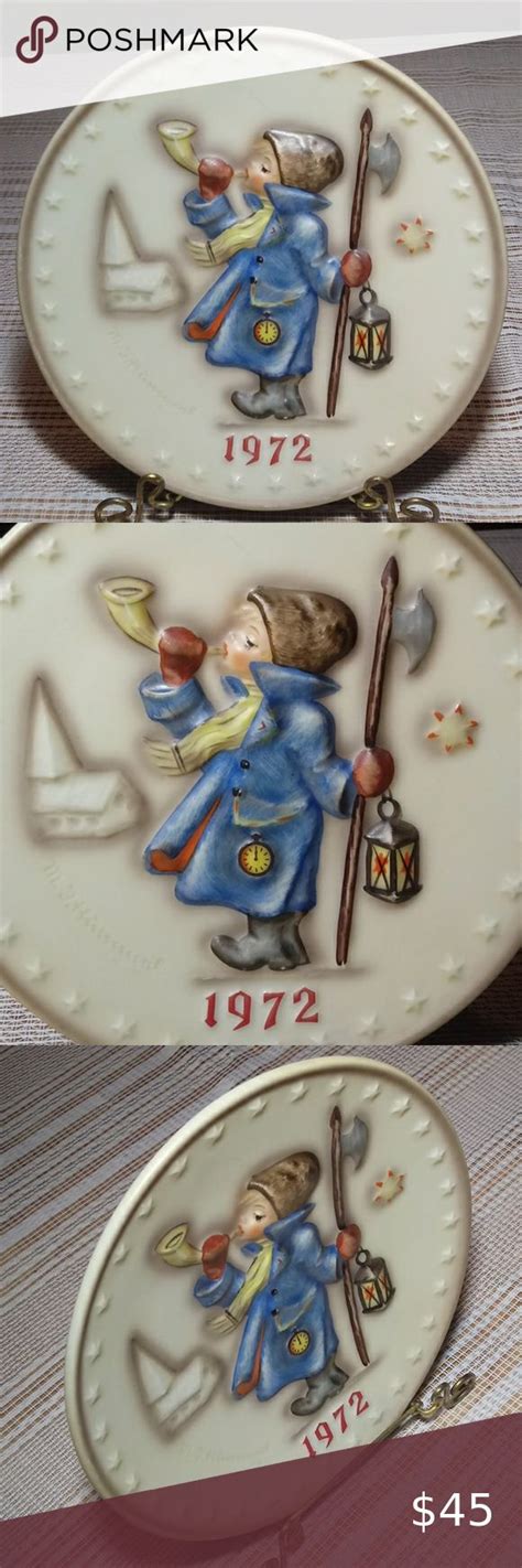 M I Hummel Annual Plate Hear Ye Hear Ye Hand Painted