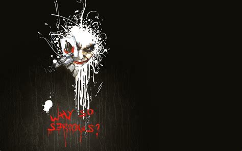 🔥 [70+] Joker Why So Serious Wallpapers | WallpaperSafari