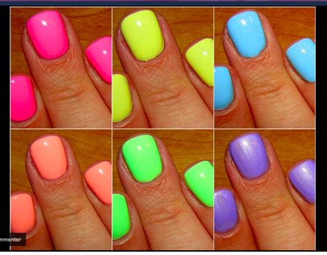 Summer Colors Neon Nail Polish Nail Polish Trends Neon Nails Nail Polish Colors Nail Trends