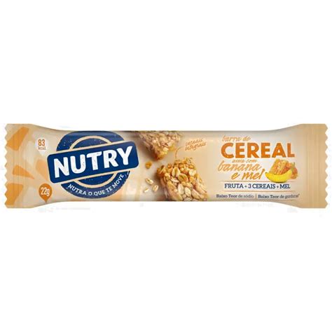 Barra De Cereal Nutry Aveia Banana E Mel G J A Doces