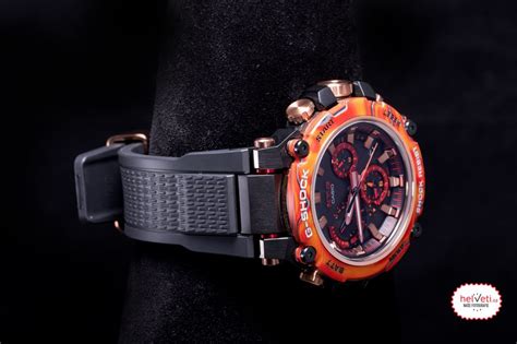 Casio Mt G Mtg B Fr Aer Th Anniversary Flare Red Helveti Eu