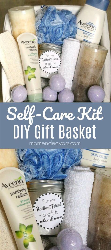 Self Care Kit T Basket A Simple T Idea Perfect For Mothers Day