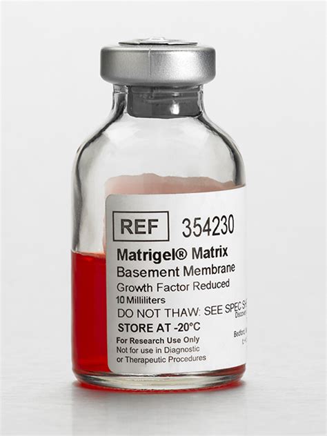 354230 Corning® Matrigel® 生长因子减量 Gfr 基底膜基质，不含ldev，10 Ml Corning