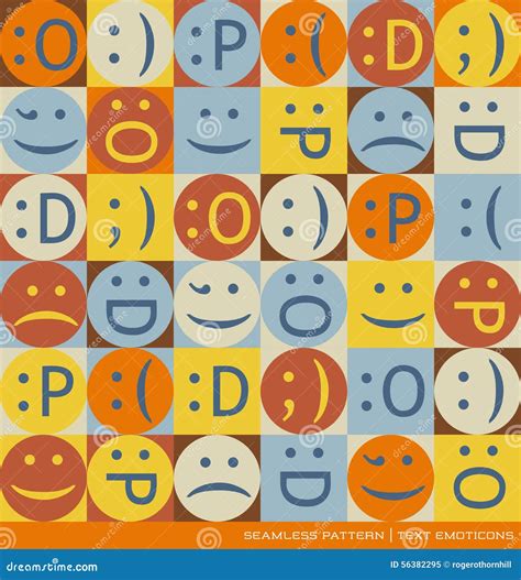 Text Faces Symbols