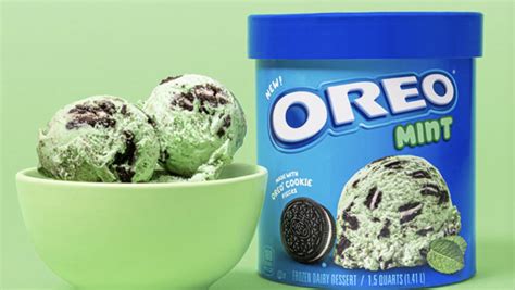 Oreo Introduces New Oreo Mint Frozen Dessert Everyjoenetwork