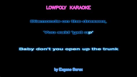 Avalon Lurks Papi Chulo Instrumental Karaoke Lyrics Youtube