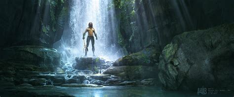 Aquaman Grotto Waterfall Exit Suit Reveal By Jeremy Love R