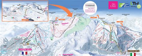 La Thuile Skiing And Snowboarding Ski Lifts Terrain Trail Maps And Lift