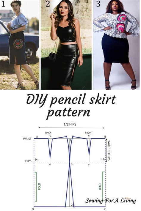 The Pattern For This Skirt Is Very Easy To Sew