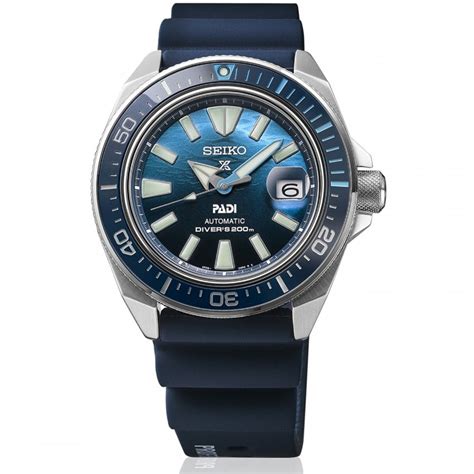 Seiko Prospex ‘great Blue Samurai Scuba Padi Special Edition Watch Srpj93k1 Francis And Gaye