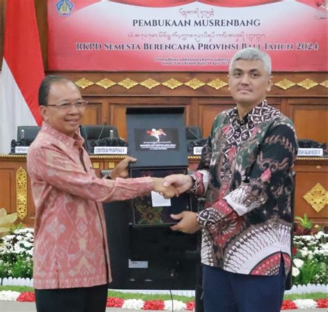 Gubernur Bali Buka Musrenbang RKPD Semesta Berencana Provinsi Bali