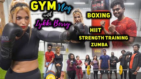 FITNESS Training With BIGBOSS Iykki Berry One Day At GYM LuckyMan