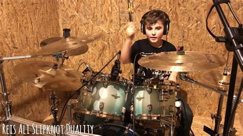 Reis Ali Eroglu Drum Solo Slipknot Duality Cover YouTube