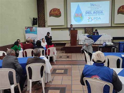 Reconocieron A Gestores Comunitarios De Agua Informativo Del Guaico