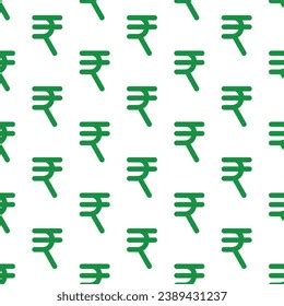 Indian Rupee Inr Symbol Seamless Pattern Stock Vector (Royalty Free ...