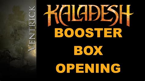 Mtg Kaladesh Booster Box Opening Magic The Gathering Youtube