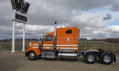 2021 Western Star 4900ex With Custom Orange Blossom Paint Western