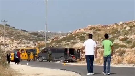 Israeli Military Puts The Village Of Al Mughayir Under Closure For