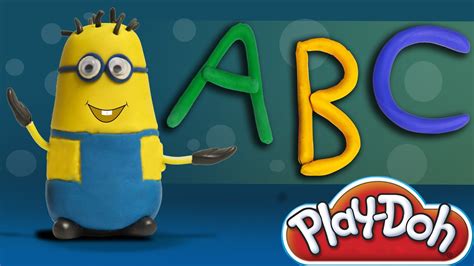 Minion Play Doh ABC Song Stop Motion Videos YouTube