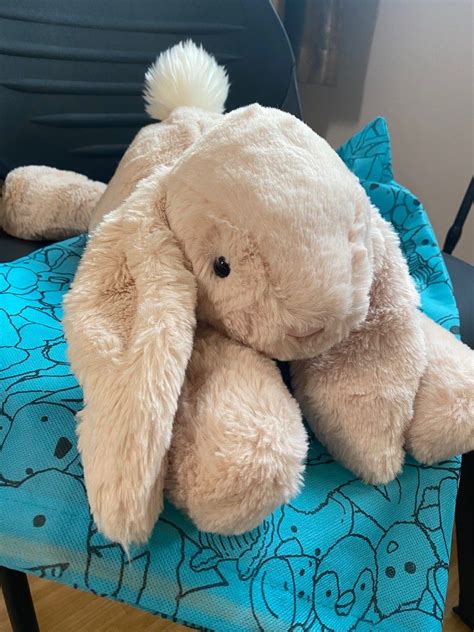 Jellycat Big Smudge Rabbit Hobbies And Toys Toys And Games On Carousell