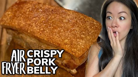 Air Fryer Crispy Pork Belly Recipe Lunar New Year