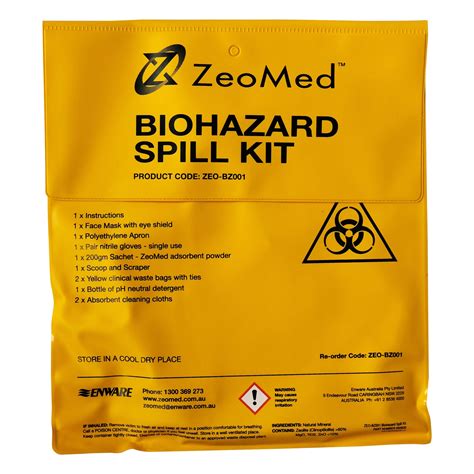 Biohazard Spill Kit Hazero