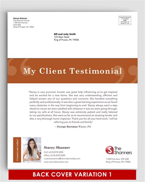 My Client Testimonials