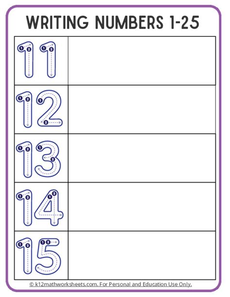 1st Grade Counting Worksheets