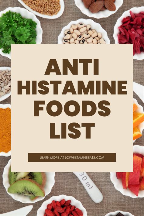 50+ Natural Antihistamine Foods (to Lower Histamine) in 2024 | Anti ...