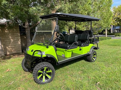 Evolution Forester Plus Street Legal Lithium Golf Cart L