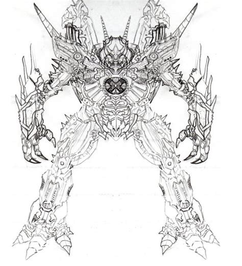 Unicron Sketch by CosbyDaf on DeviantArt