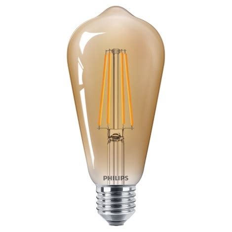 Led Gl Hbirne Vintage Philips St E W V K Beleuchtung De