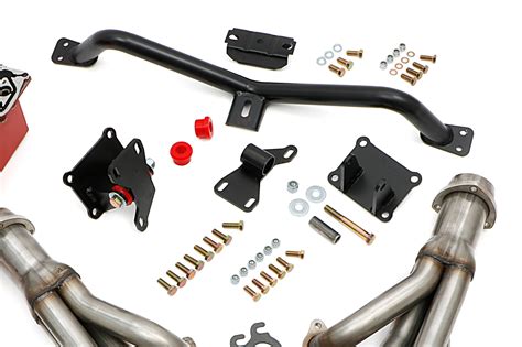 Ls Engine Swap In A Box Kit For Ls In 73 87 C10 Or C20 Truck With Auto Trans Raw Headers Trans