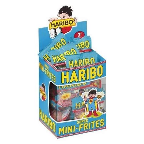 Mini Sachets Haribo Super Frites Pik Sachets Haribo G