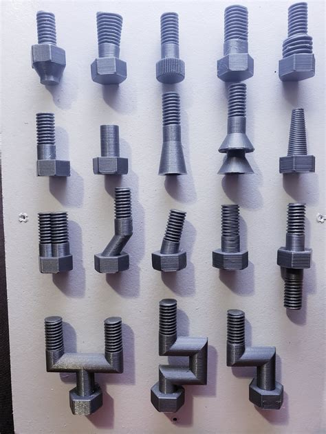 Download free STL file Specialty Bolts • 3D print template ・ Cults