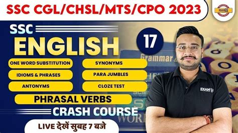 SSC CGL CHSL MTS CPO 2023 SSC ENGLISH CLASS FOUNDATION CRASH COURSE