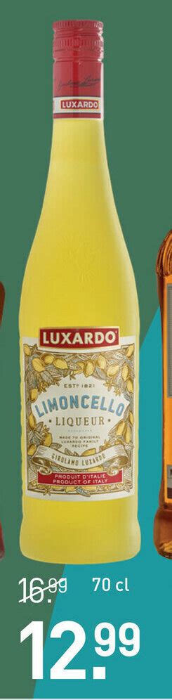 Luxardo Limoncello Liquer Cl Aanbieding Bij Gall Gall