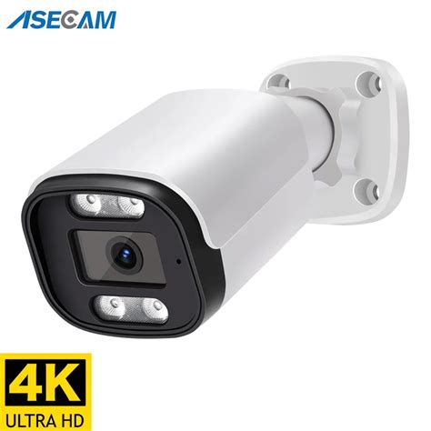 New 4K 8MP IP Surveillance CCTV Camera Audio Outdoor POE H.265 Onvif M ...