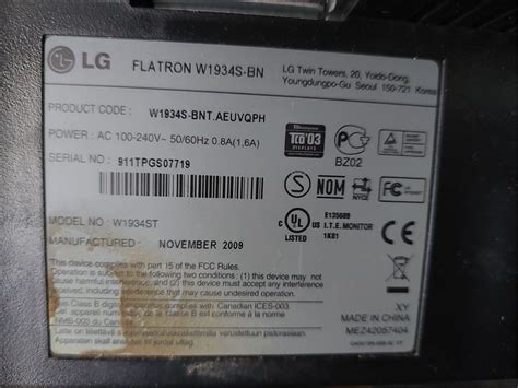 Monitor Lg Flatron W S Bn Alvalade Olx Portugal