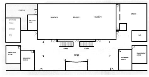 Conference Venue Floorplan J And J Conferences At Belmont Square