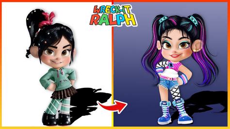 Vanellope Von Schweetz Glow Up Compilation Ii Hey Team Youtube