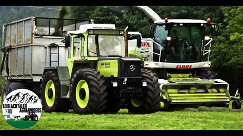 Schnitt Grash Ckseln Mit Claas Jaguar John Deere Youtube