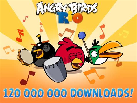 120.000.000 Downloads! - Angry Birds Rio Photo (31572820) - Fanpop